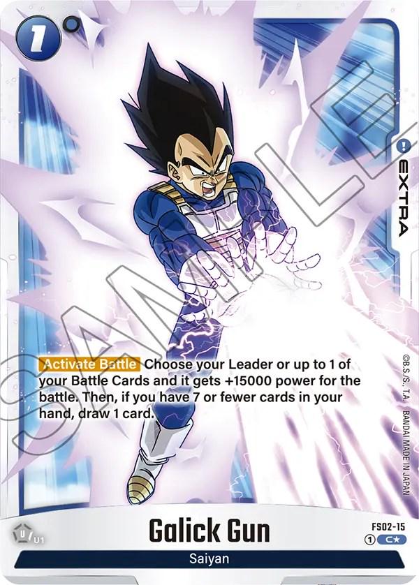 Galick Gun [Bonus Pack Alternate Art Holo] FS02-15 Dragon Ball Fusion World Starter Deck: Vegeta