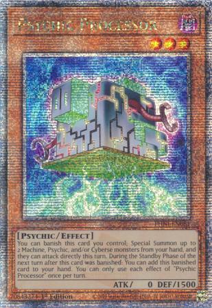 Psychic Processor [Quarter Century Rare] PHNI-EN081 YuGiOh Phantom Nightmare