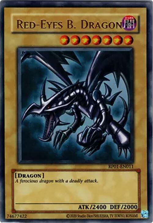 Red-Eyes B. Dragon RP01-EN011 YuGiOh Retro Pack 2024