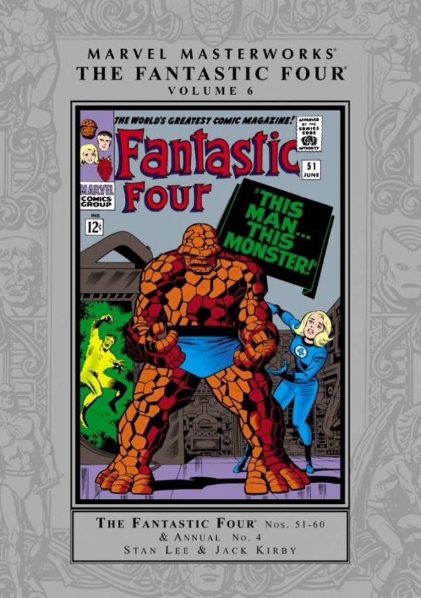 Marvel Masterworks: The Fantastic Four [Hardcover] #6 (2004) Comic Books Marvel Masterworks: Fantastic Four