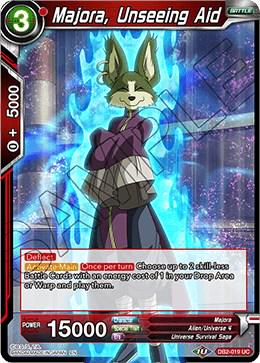 Majora, Unseeing Aid [Foil] DB2-019 Dragon Ball Super Divine Multiverse