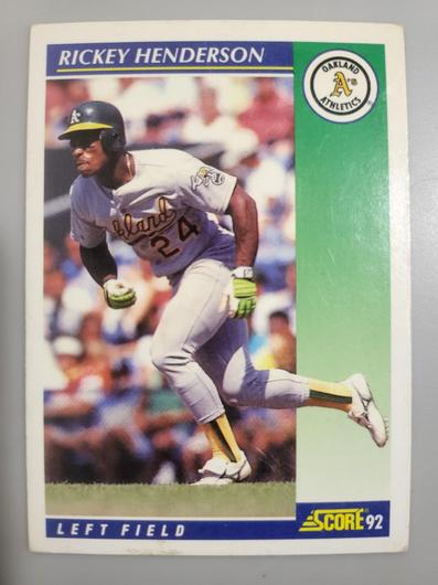 Rickey Henderson #480 photo