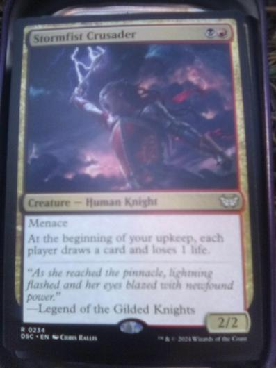 Stormfist Crusader [Foil] photo