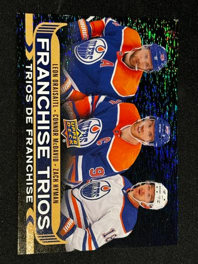 Leon Draisaitl / Connor McDavid / Zach Hyman #FT-4 photo