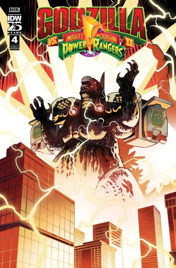 Godzilla vs. the Mighty Morphin Power Rangers II #4 (2024) Comic Books Godzilla vs. the Mighty Morphin Power Rangers II