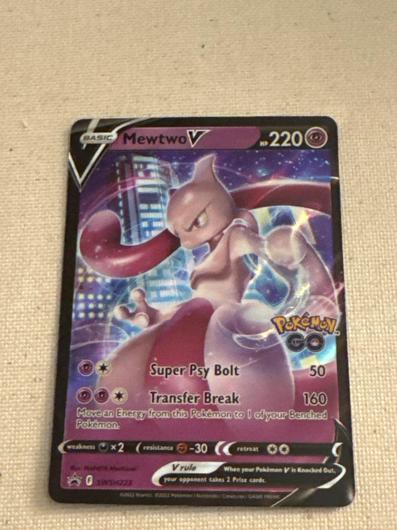 Mewtwo V #SWSH223 photo