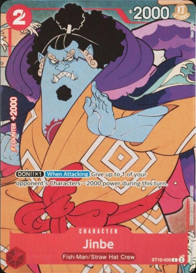 Jinbe [1st Anniversary] ST10-005 One Piece Ultra Deck: The Three Captains