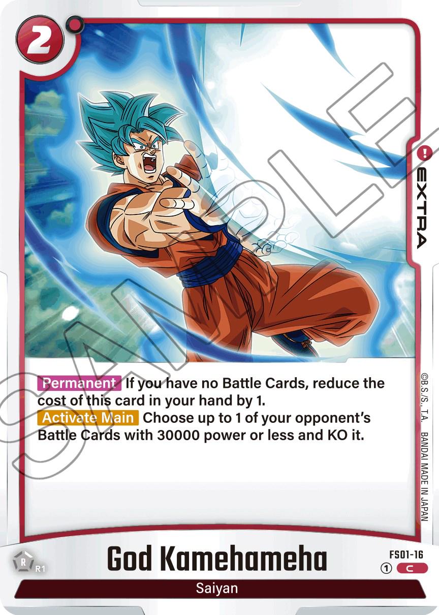 God Kamehameha FS01-16 Dragon Ball Fusion World Starter Deck: Son Goku