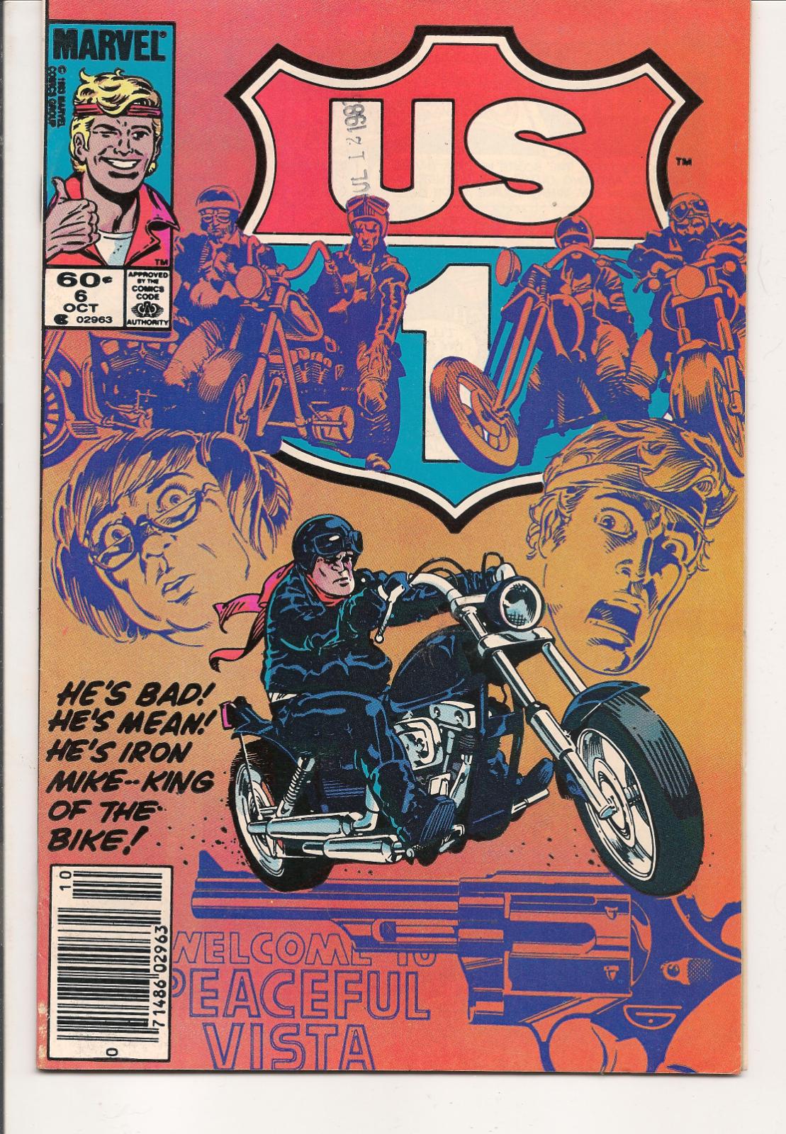 U.S.1 [Newsstand] #6 (1983) Comic Books U.S. 1