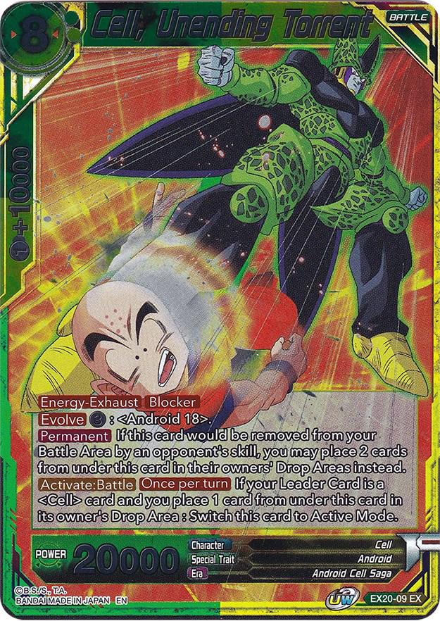 Cell, Unending Torrent [Foil] EX20-09 Dragon Ball Super Expansion Set: Ultimate Deck 2022