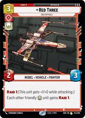 Red Three [Foil] #144 Star Wars Unlimited: Spark of Rebellion Prices