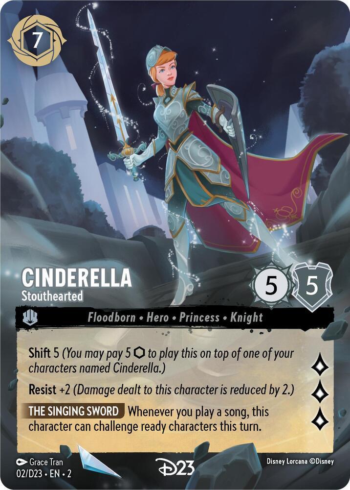 Cinderella - Stouthearted #2 Lorcana Promo