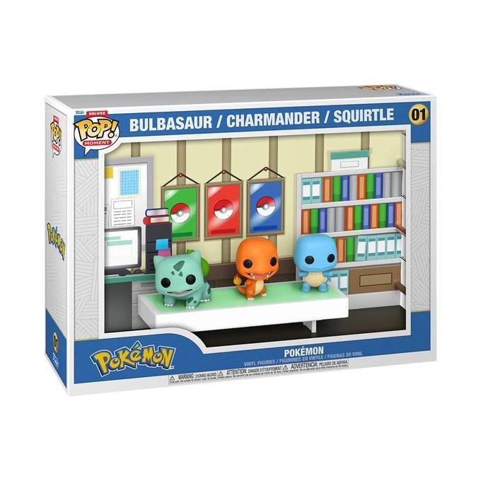 Bulbasaur, Charmander, Squirtle #1 Funko POP Deluxe Moment