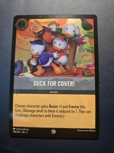 Duck for Cover! [Foil] #198 photo