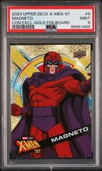 Magneto [Gold Foilboard] #9 2024 Upper Deck X-Men '97 SDCC Prices