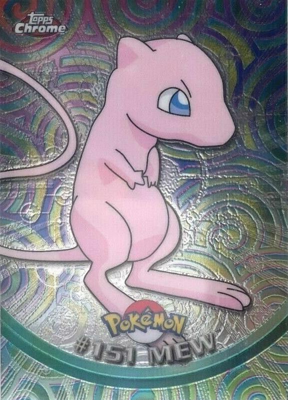 Mew #151 Pokemon 2000 Topps TV