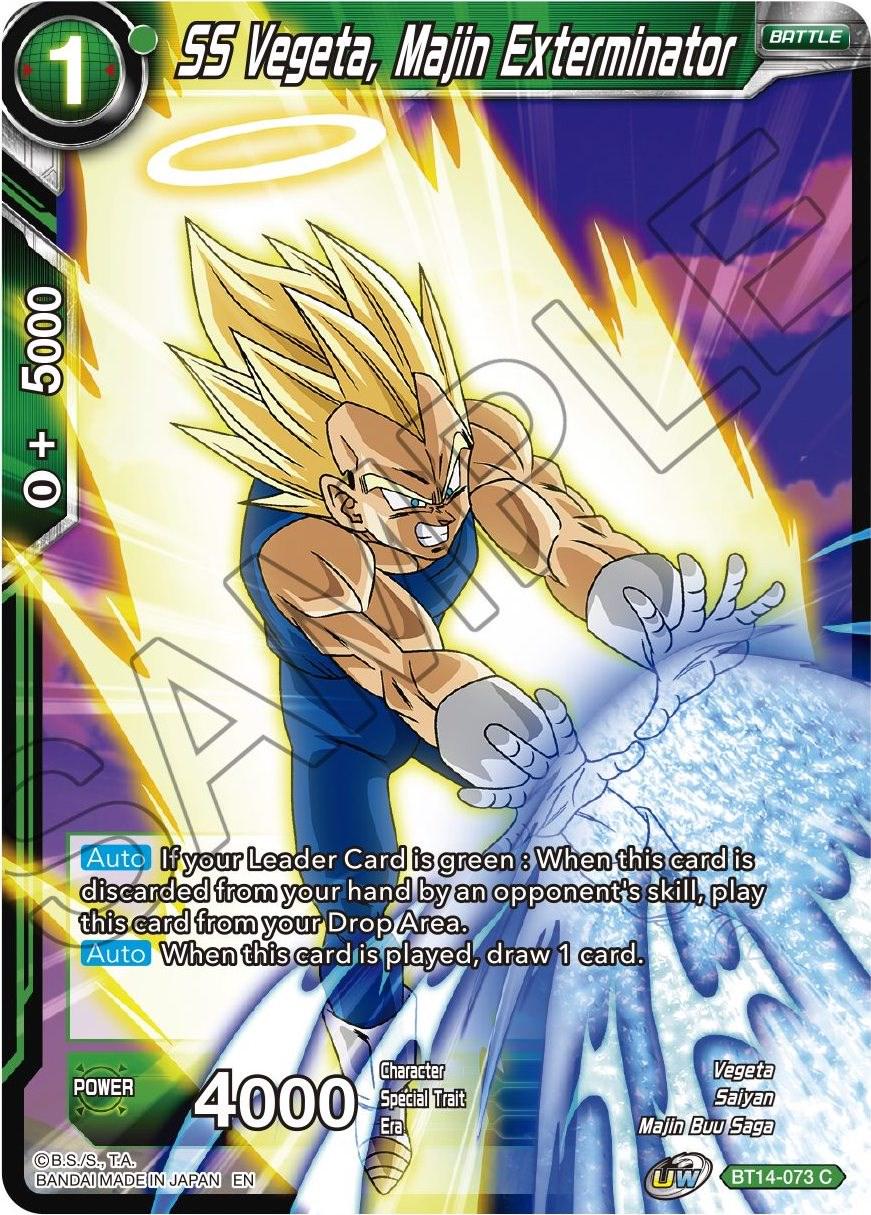 SS Vegeta, Majin Exterminator BT14-073 Dragon Ball Super Cross Spirits