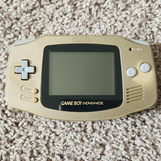 Gold GameBoy Advance photo