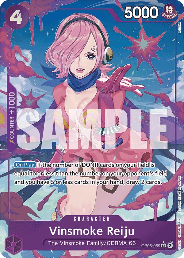 Vinsmoke Reiju [Alternate Art PRB-01] OP06-069 One Piece Wings of the Captain