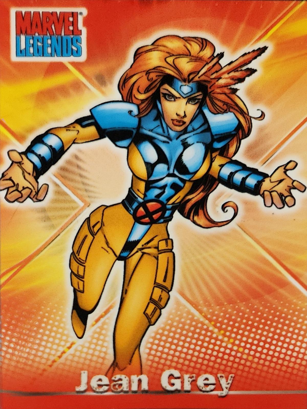 Jean Grey #22 Marvel 2001 Topps Legends