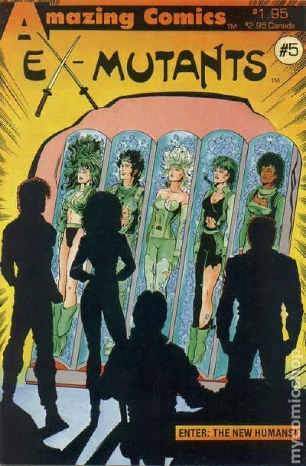 Ex-Mutants #5 (1987) Comic Books Ex-Mutants