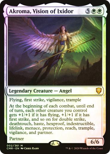 Akroma, Vision of Ixidor [Foil] #2 Magic Commander Legends