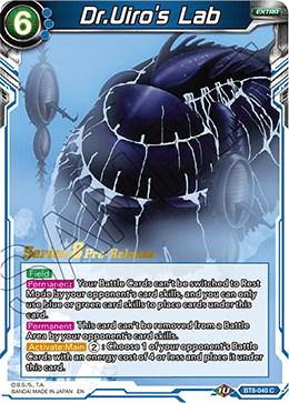 Dr.Uiro's Lab BT8-040_PR Dragon Ball Super Malicious Machinations: Pre-Release Promos