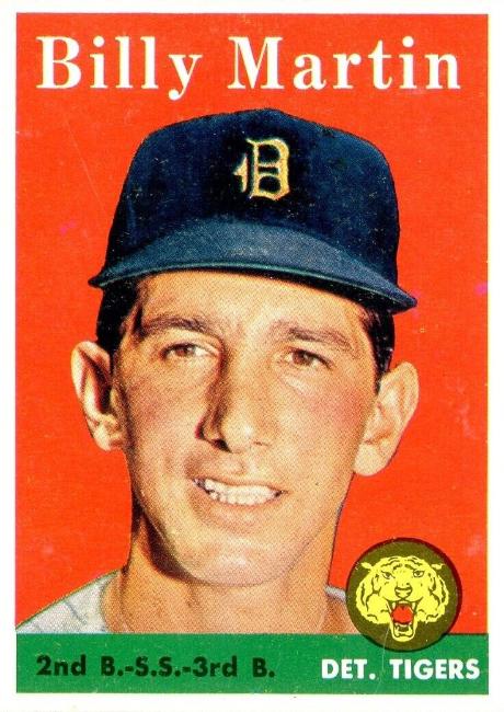 Billy Martin #271 Baseball Cards 1958 Topps