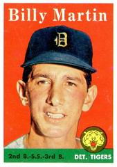 Billy Martin #271 Baseball Cards 1958 Topps Prices