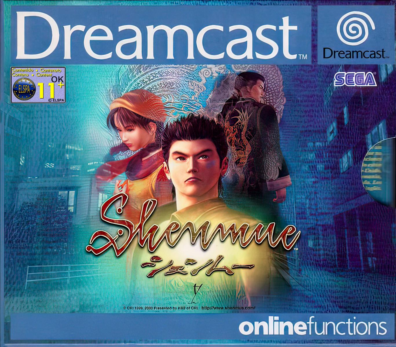 Shenmue PAL Sega Dreamcast