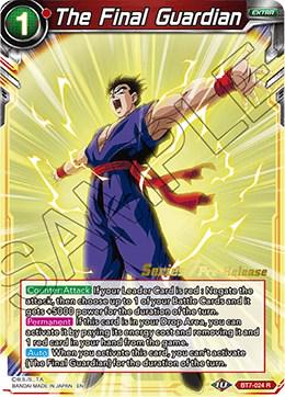 The Final Guardian BT7-024_PR Dragon Ball Super Series 7 Pre-Release Promos