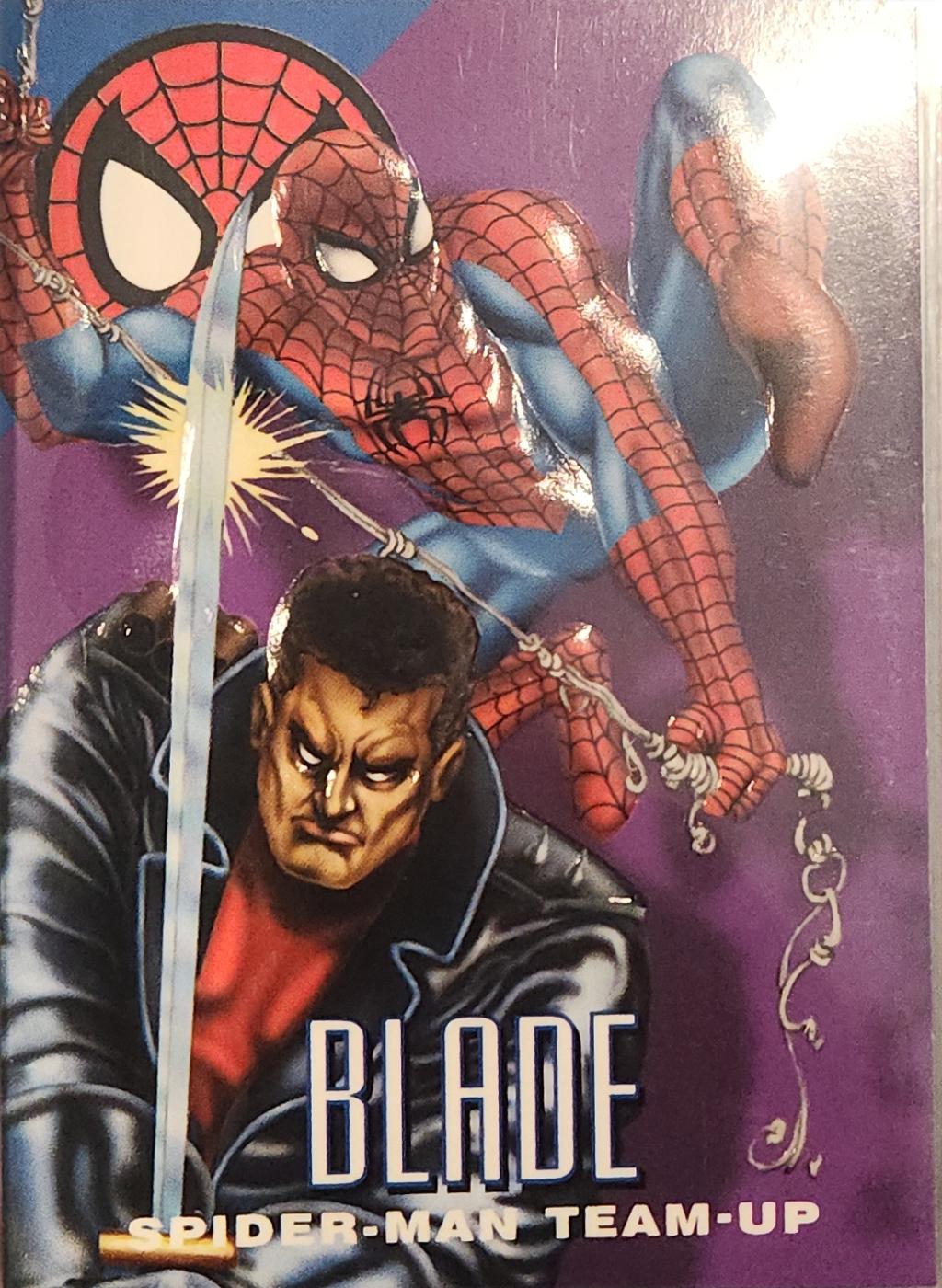 Blade #4 Marvel 1996 Fleer Vision