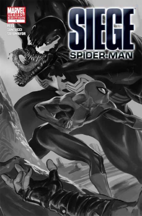 Siege: Spider-Man [Sketch] #1 (2010) Comic Books Siege