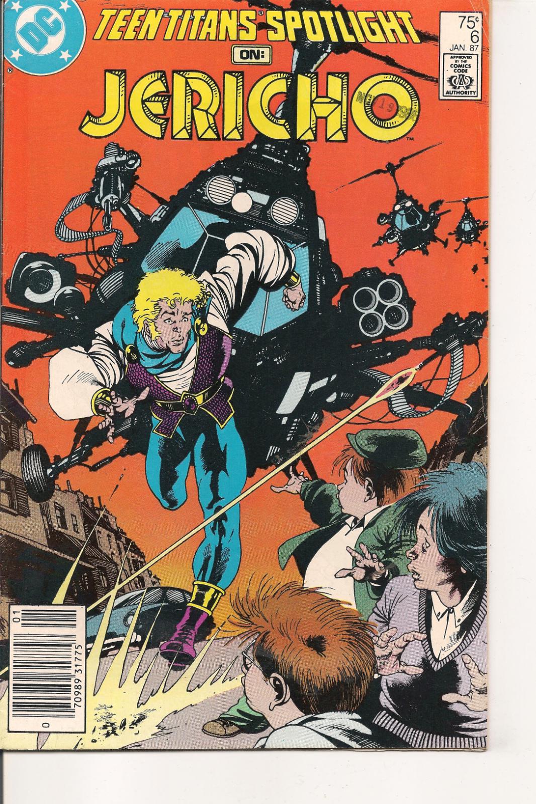 Teen Titans Spotlight [Newsstand] #6 (1986) Comic Books Teen Titans Spotlight