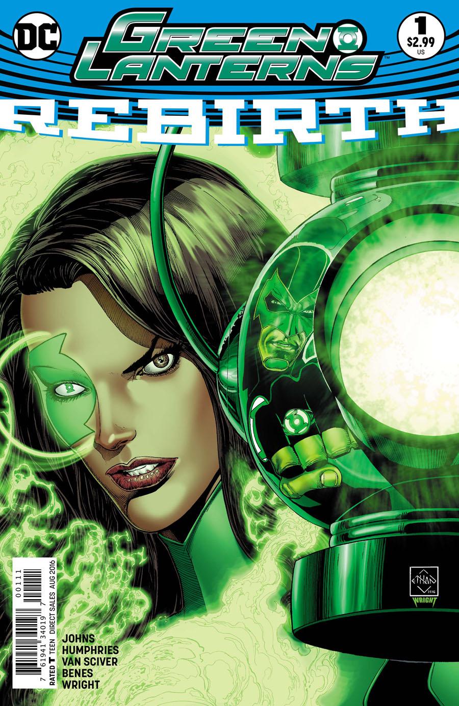 Green Lanterns Rebirth #1 (2016) Comic Books Green Lanterns