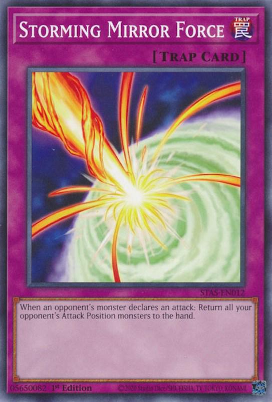 Storming Mirror Force STAS-EN012 YuGiOh 2 Player Starter Set