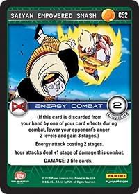 Saiyan Empowered Smash [Foil] C52 Dragon Ball Z Evolution