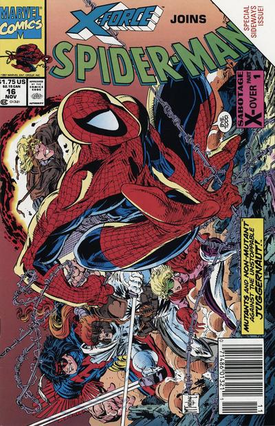 Spider-Man [Newsstand] #16 (1991) Comic Books Spider-Man