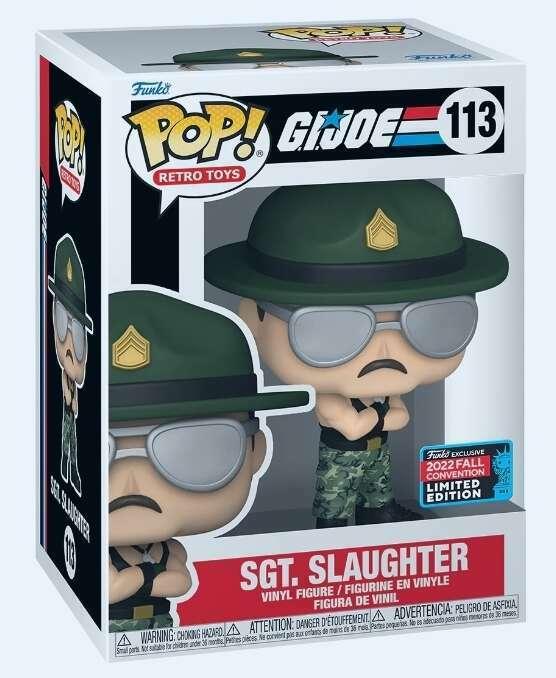 Sgt. Slaughter #113 Funko POP Retro Toys