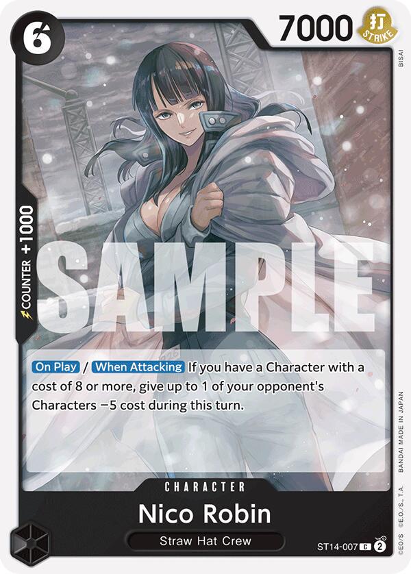 Nico Robin ST14-007 One Piece Starter Deck 14: 3D2Y