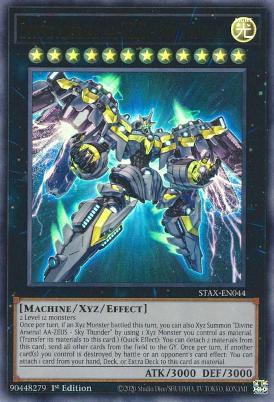 Divine Arsenal AA-ZEUS - Sky Thunder STAX-EN044 YuGiOh 2 Player Starter Set