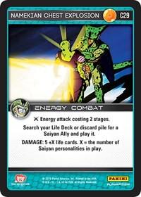 Namekian Chest Explosion [Foil] C29 Dragon Ball Z Perfection