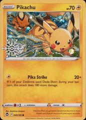 Pikachu [Snowflake Stamp] #49 Pokemon Silver Tempest Prices