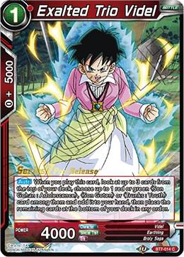 Exalted Trio Videl BT7-014_PR Dragon Ball Super Series 7 Pre-Release Promos