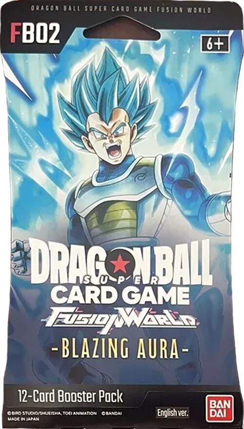 Sleeved Booster Pack: Vegeta  Dragon Ball Fusion World Blazing Aura