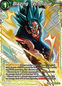 Blazing Technique [Foil] EX06-21 Dragon Ball Super Expansion Set: Special Anniversary Box