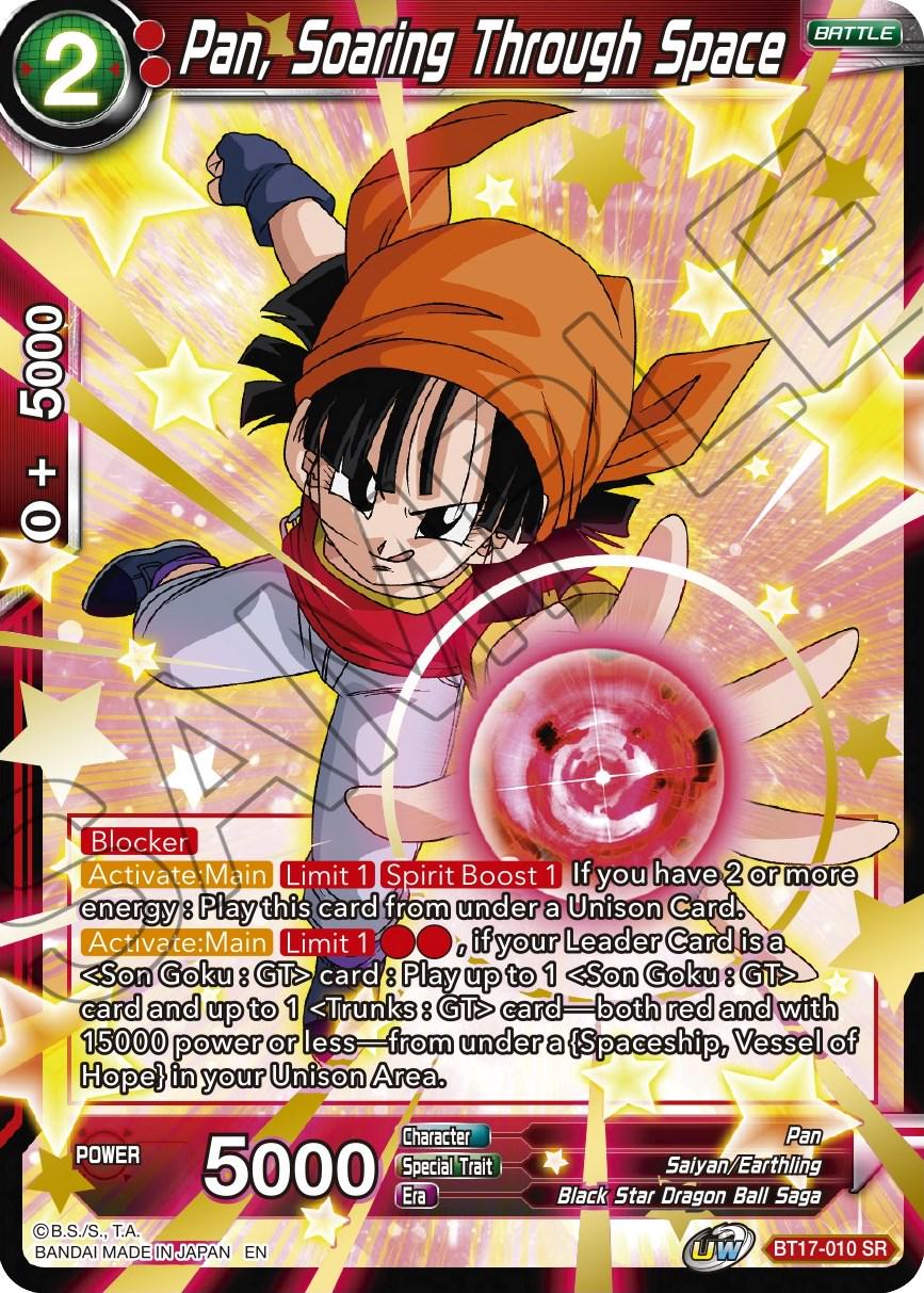 Pan, Soaring Through Space [Foil] BT17-010 Dragon Ball Super Ultimate Squad