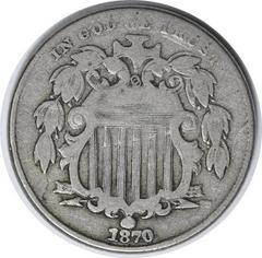 1870 [DOUBLE DIE] Coins Shield Nickel Prices