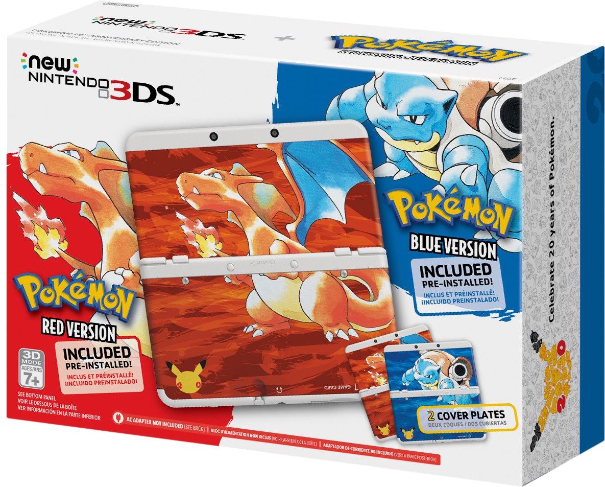 New Nintendo 3DS Pokemon 20th Anniversary Edition Nintendo 3DS