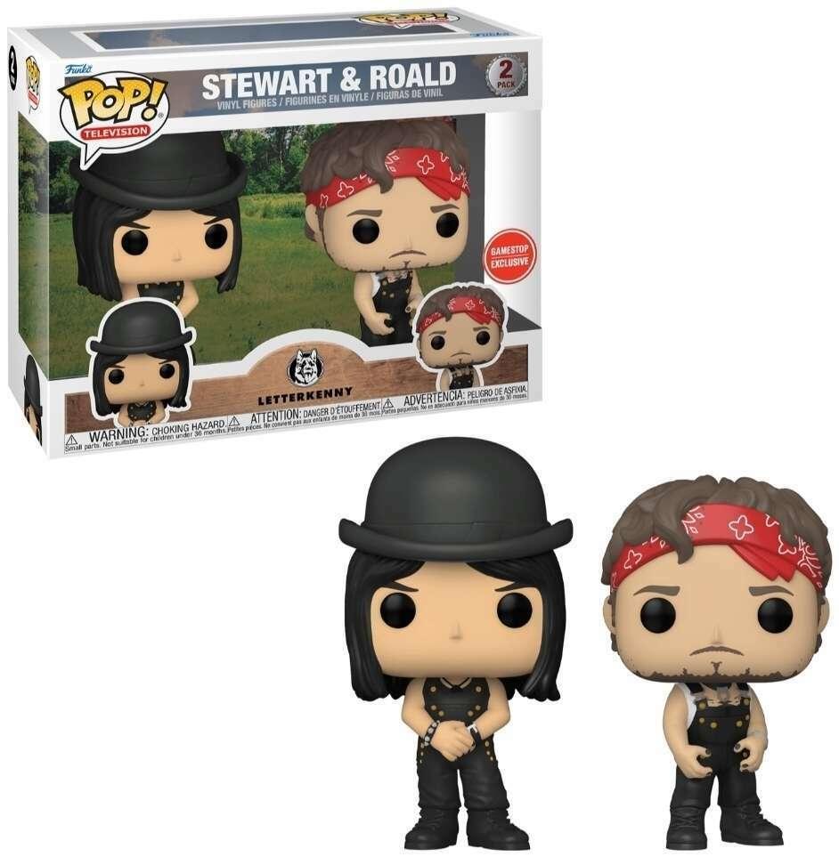 Stewart & Roald 2 Pack [Gamestop] Funko POP Television